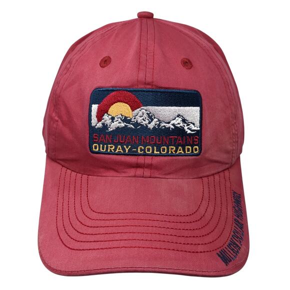 Gear For Sports Other - San Juan Mountains Ouray Colorado Slideback Hat Red One Size Adjustable